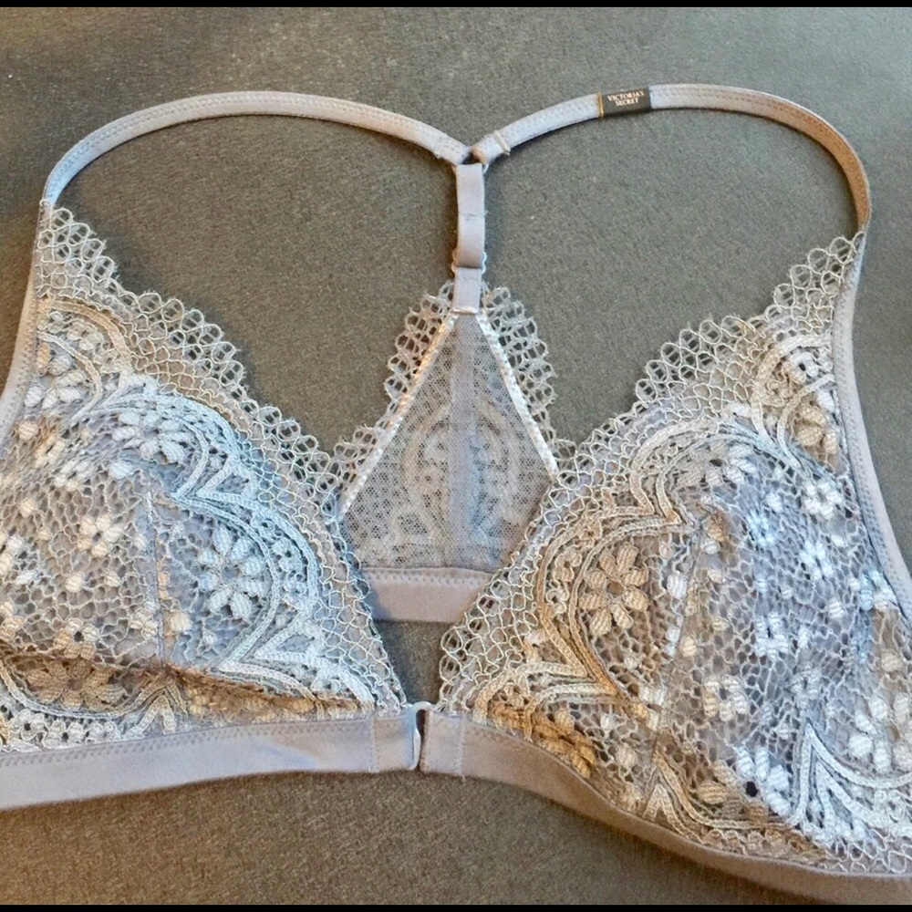 Pearl Grey Victorias Secret Bralette
